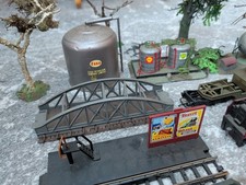 TRI-ANG HORNBY MERIT OO GAUGE VINTAGE RAILWAY JOB LOT BUILDINGS SCENERY SPARES