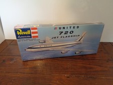 Revell Boeing 720 United Airlines aircraft model kit. 85-0243 FACTORY SEALED