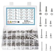 Nuts & Bolts + Washers Set M3