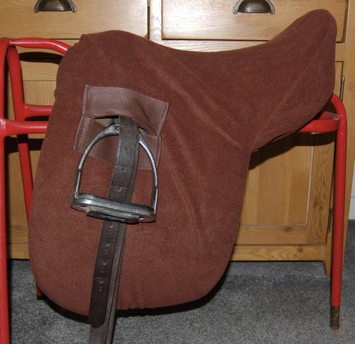 Fleece ride saddle cover - ride,