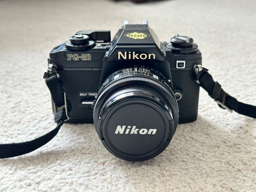 Nikon fg20 slr film camera - slr,