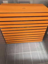 HERMES Cashmere Shawl Boxes - 140cm Shawl Size - Scarf Box