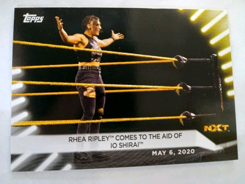 Rhea ripley wwe topps - rhea,