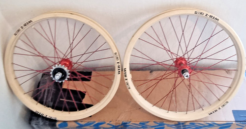 Old school bmx 80s - white, acs