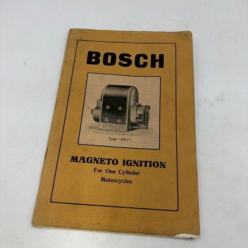 Vintage old bosch magneto - old,