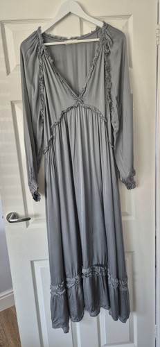 Jot grey raw - grey, fringed