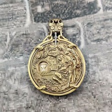 Hobo Nickel Coin 1921 Morgan Dollar Metal Hand Carved Coins Collectibles Pendant