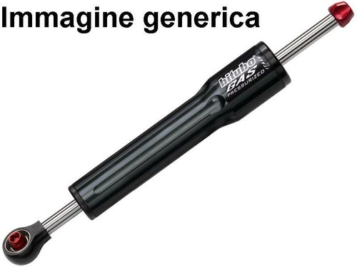 Steering damper kit black - , over