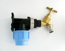 MDPE Compression Wall Plate