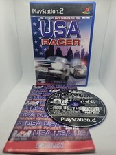 USA Racer Sony Playstation 2 (PS2) Driving Game Race PAL version complete.