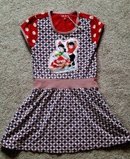 Girl 5-6 Designer Mim Pi 3D Flamenco Dress - Gorgeous - RRP: £75