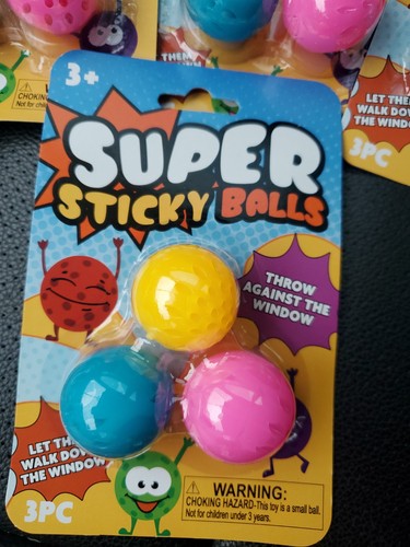 Super sticky balls pack - super,