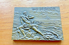 Bronze commemorative plaque Luís de Camões