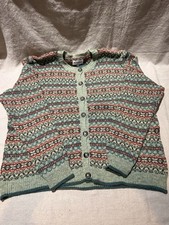 Brora Fair Isle Wool Cardigan