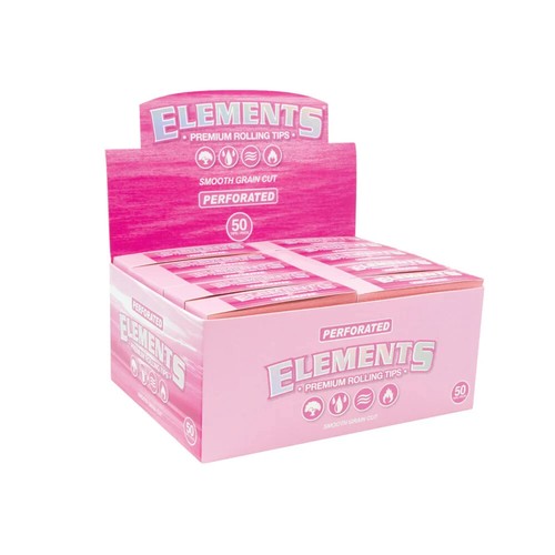 Elements pink perforated tips - elements,