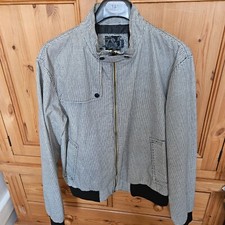 M J K Flint Mens Check Bomber