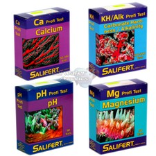 SALIFERT TEST MG CA PH KH KIT SET MARINE REEF SALTWATER CORAL AQUARIUM FISH TANK
