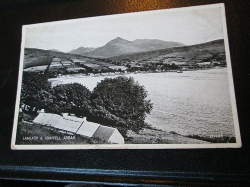 Postcard lamlash - of,