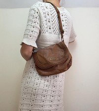 Mantaray faux leather braided