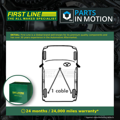 Handbrake cable fits - cable, ford