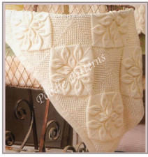 Knitting Pattern blanket cot