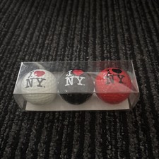 3 novelty Golf Balls  (I Love