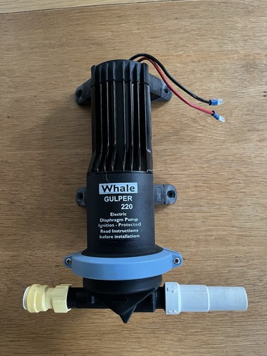 Whale gulper 220 shower waste - whale,
