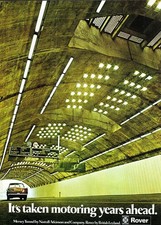 Original 1972 Advert Rover P6