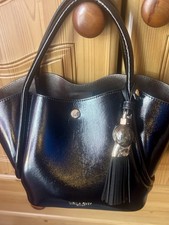 Luella grey Black Handbag