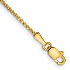 14K Yellow Gold 1.25mm Spiga