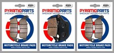 Front & Rear Brake Pads (3 Pairs) for Honda CBF 1000 2006-2011 NON ABS