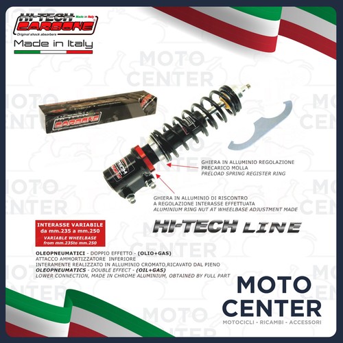 Tech carbon front shock - carbon,