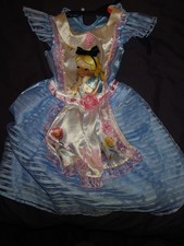 Disney Girls' Alice in Wonderland Costume Dress Ages 3-4
