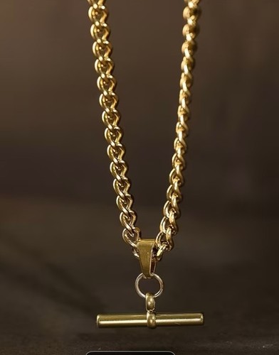 Necklace chain 18ct - chain, tone