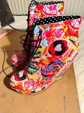 Iron Fist Platform Boots UK9