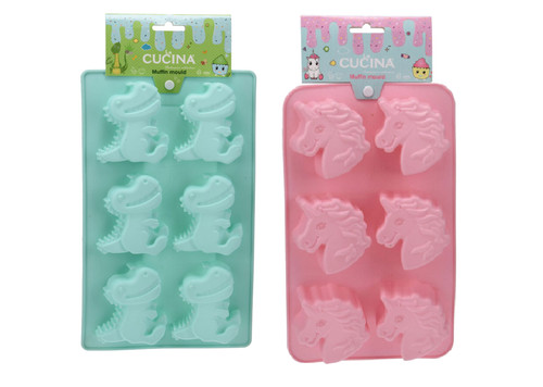 Unicorn and dinosaur - and, silicone