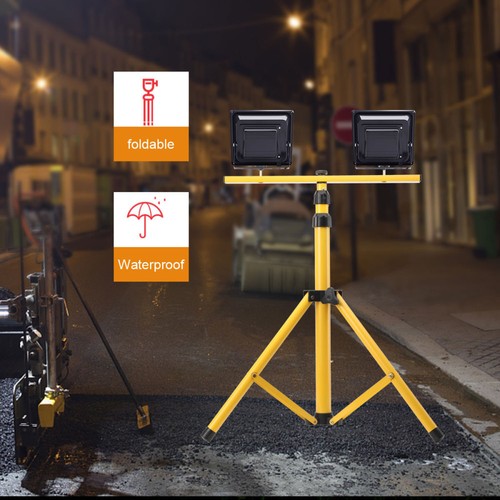 Floodlight tripod twin - tripod, twin-head