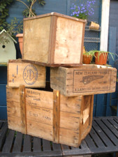 Vintage Crate collection x 4