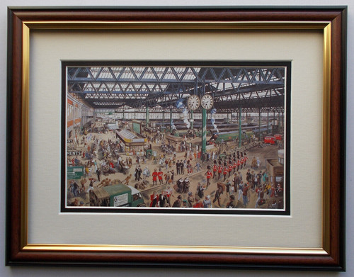 Railway print helen mckie - mckie,