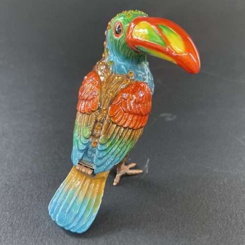 Vintage bijorca toucan trinket - vintage,