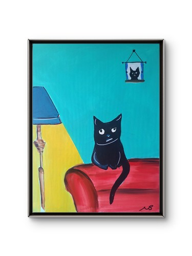 Original acrylic painting - original,