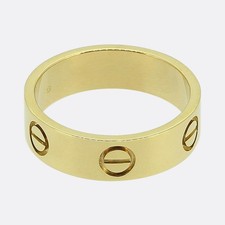 Cartier Classic Model LOVE Ring Size N (54)
