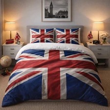 Print Union Jack Duvet Cover