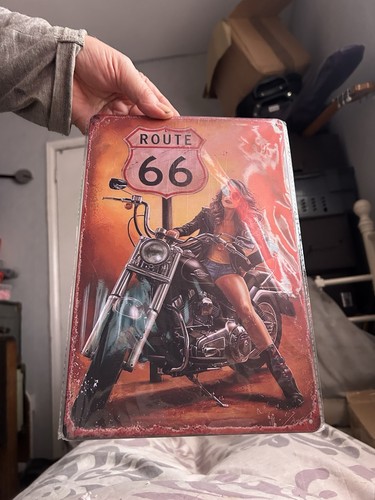 Route reproduction sign - 66,