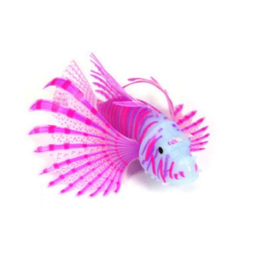 Colourful purple lion fish - lion,
