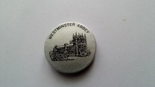WESTMINSTER ABBEY PICTURE  BADGE 