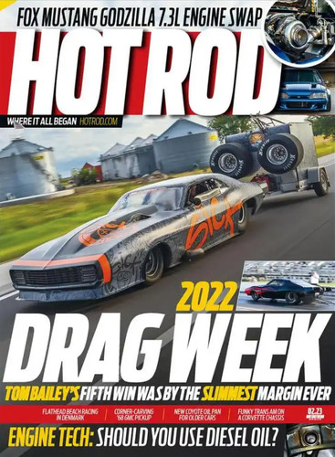 Hot rod magazine feb 2023 - rod,