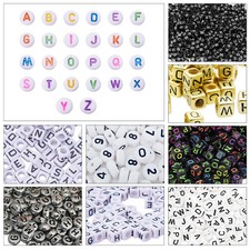 Mixed Letter Alphabet Beads