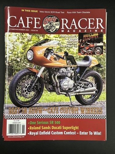 Cafe racer magazine - cafe,