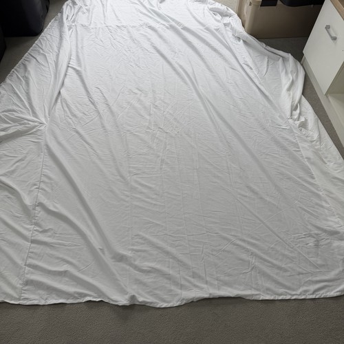 Utopia bedding white - white, pleated